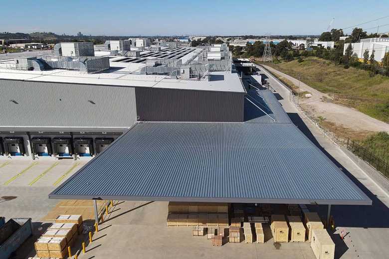 Axis Metal Roofing project - Ocado Warehouse